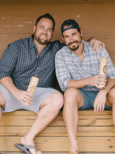 Dugout Mugs' Owners Kris Dehnert (left) & Randall Thompson (right)