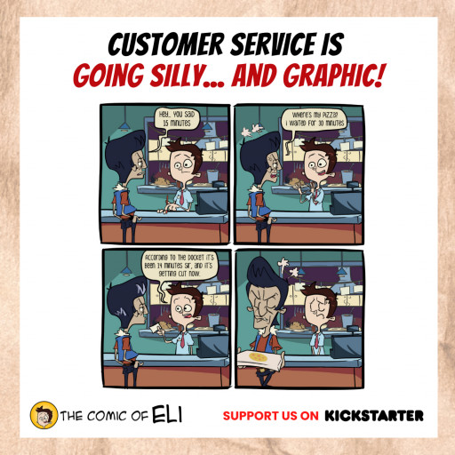 'The Comic of Eli' Launched on Kickstarter as Comic Book About Life in the Hospitality Industry