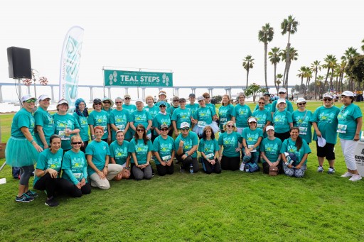 Ovarian Cancer Alliance of San Diego Raises Awareness for Ovarian Cancer With 4th Annual Teal Steps Walk