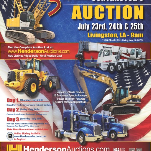 Three Day Annual Public Auction - Online Bidding Available