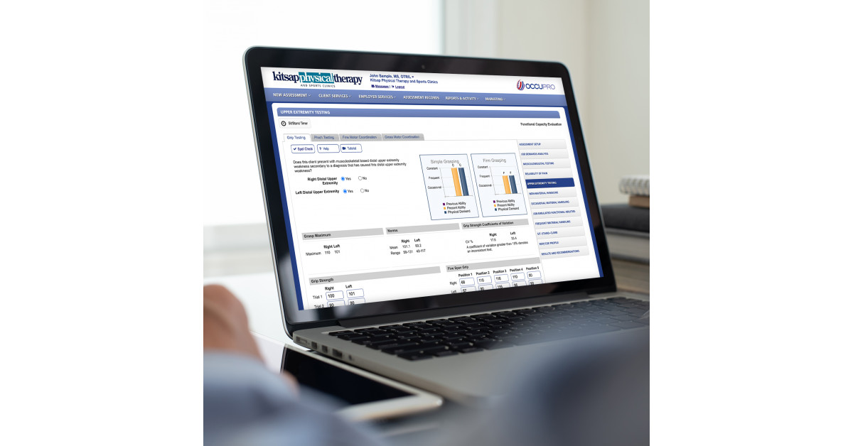 Kitsap Physical Therapy Chooses OccuPro to Better Serve Injured Workers Newswire