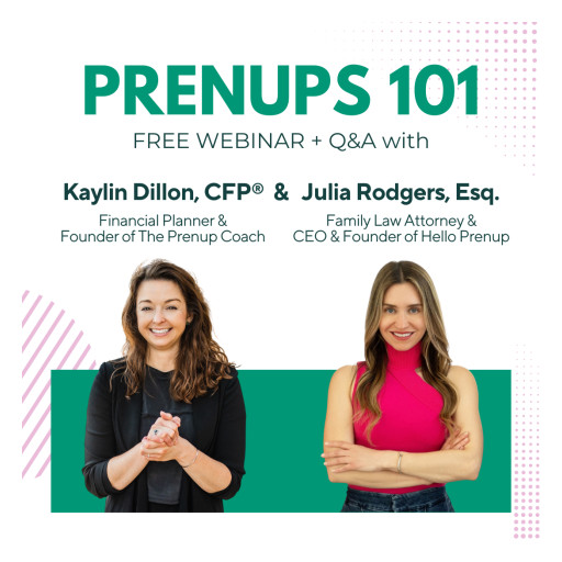 Demystifying Prenups: The Prenup Coach's Informative Webinar With Special Guest & CEO of HelloPrenup, Julia Rodgers