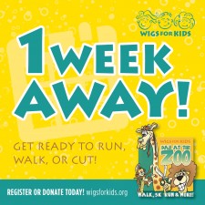 One week away from the 12th annual Day at the Zoo 5K Run and 1-Mile Fun Walk!