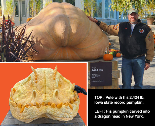 It’s a Great Pumpkin, Mr. Caspers
