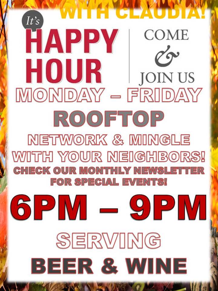 1010 Wilshire Hosts Daily Happy Hour Monday Through Friday From 6