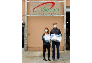 LifeSource Water Systems Donated 2,000 N95 Masks to its Neighbors at Huntington Hospital 