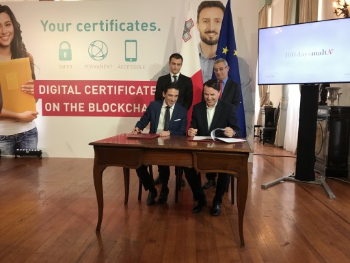 Government of Malta Launches Learning Machine's Blockchain Records Platform