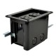 Floor Box Rough-in & Trim-Out Kits Now Available From Allied Moulded