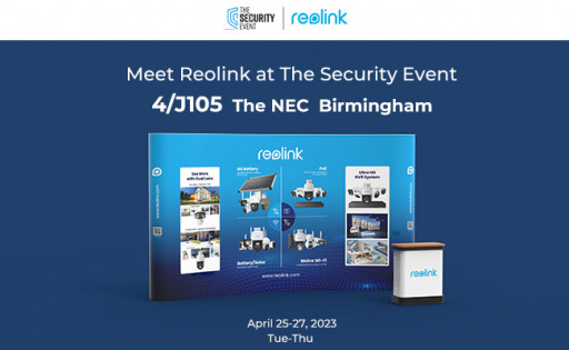 Reolink to Revolutionize Security With 24/7 Monitoring Solar Camera at The Security Event 2023