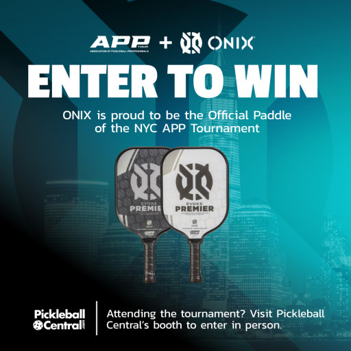 Escalade Sports Announces ONIX Pickleball as the Official Paddle of the APP New York City Open