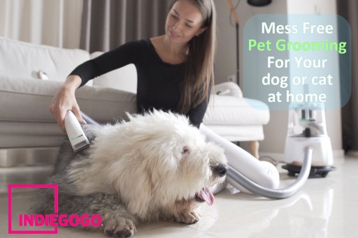 Atronia Innovations Launches Smart and Mess-Free Pet Grooming Device Powered by Air-Touch Technology on Indiegogo