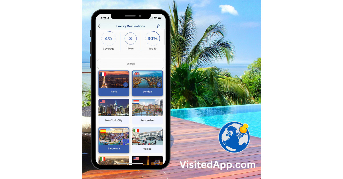 Visited Unveils List of Most Sought-After Luxury Travel Destinations