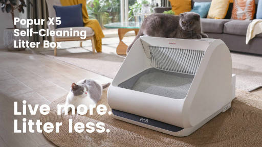 Popur Announces Launch of a Revolutionary Self-Cleaning Litter Box