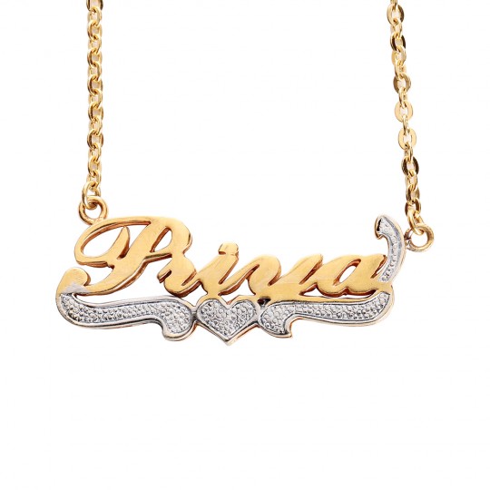 Buy this personalized Name Bling Necklace for