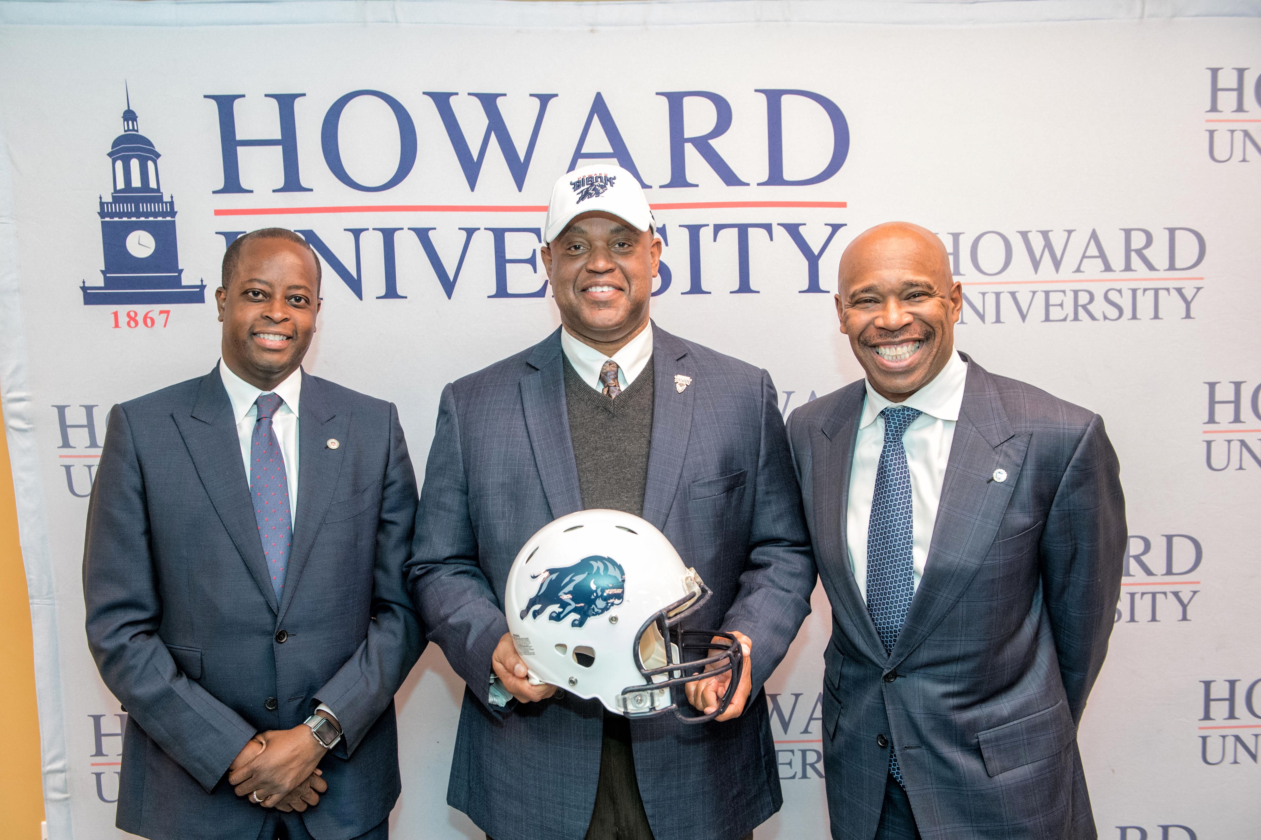 Howard University Introduces Mike London as New Head Football Coach