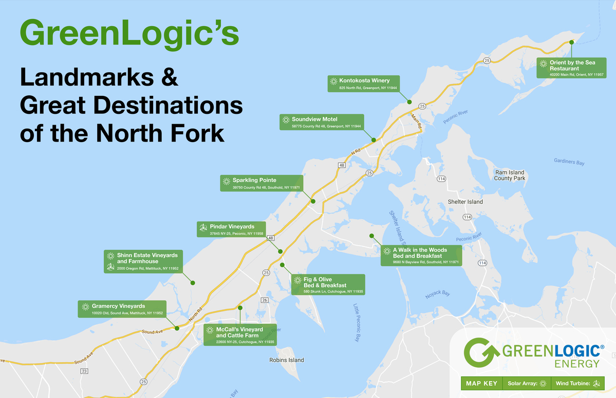 long island north fork map Solar Meets Autumn Fall Solar Views On Long Island S North Fork long island north fork map