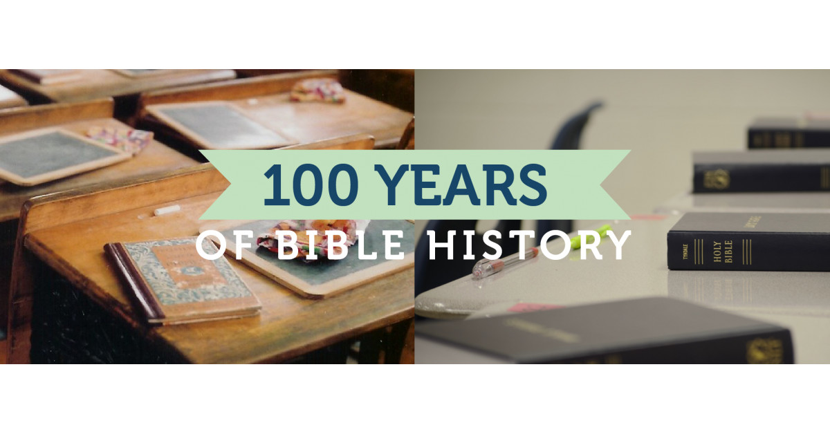 Bible in the Schools Celebrates 100 Years of Bible History Elective Courses