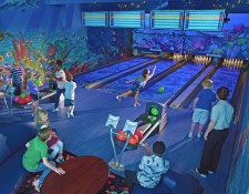 Indoor Bowling Lanes at Children's Learning Adventure