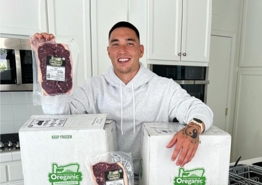 Family-Owned Organic Beef Company, Oreganic, Partners With Taylor Rapp of the LA Rams as Meat of Choice for Athletes