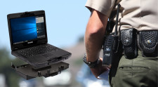 Durabook S14I Semi-Rugged Laptop with In-Vehicle Dock for Public Safety Professionals