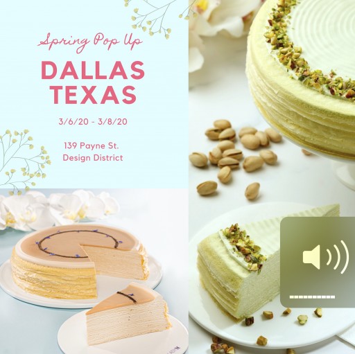 Lady M Cake Boutique Pop-Up in Dallas, Texas!