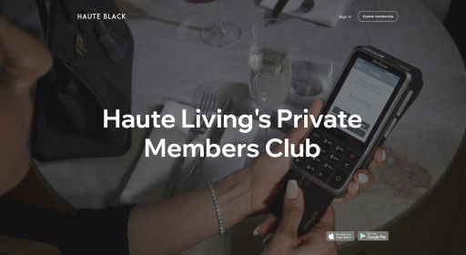 BitcoinBlack Partners With Haute Living to Launch Haute Black Members Club and No Limit Crypto Credit Card