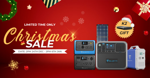 BLUETTI Australia Christmas Sale is Live: Power Station, Solar Panel Deals and More