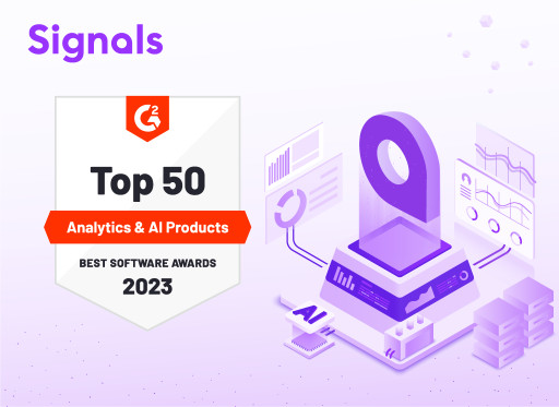 Signals Earns Spot on G2's 2023 Best Software Awards for Best Analytics and AI Products