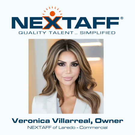 Veronica Villarreal, Owner of NEXTAFF of Laredo, Texas