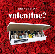 Valentine's Day Dessert Shots Box