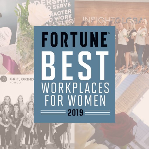 Insight Global Named One of the 2019 Best Workplaces for Women by Great Place to Work® and FORTUNE