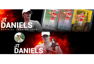 JT Daniels Super Glow Trading Cards