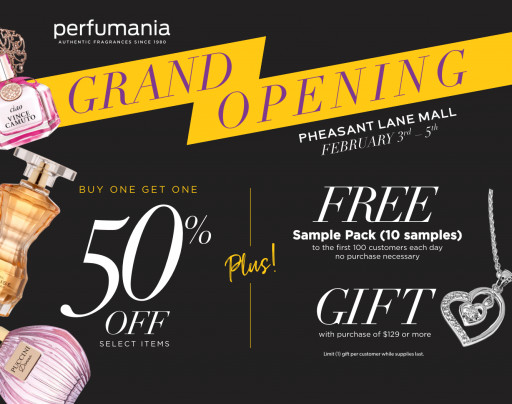 Perfumania Opens Its 108th Authentic Fragrance Store in Pheasant Lane Mall