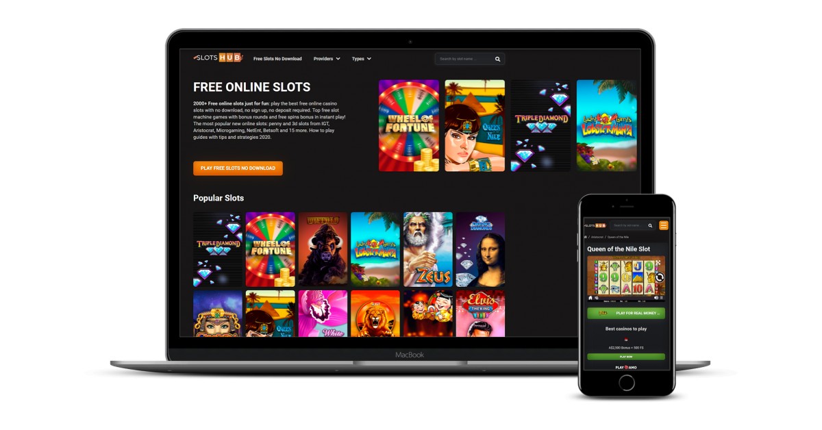 The popularity of playing free online slots today