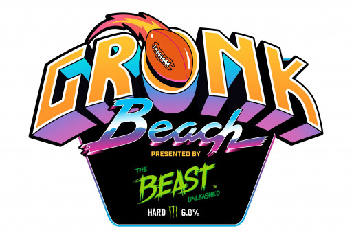 Rob Gronkowski Returns to Big Game Weekend: Gronk Beach presented by The Beast Unleashed, Monster Brewing’s First Adult Beverage, at Talking Stick Resort Saturday, Feb. 11