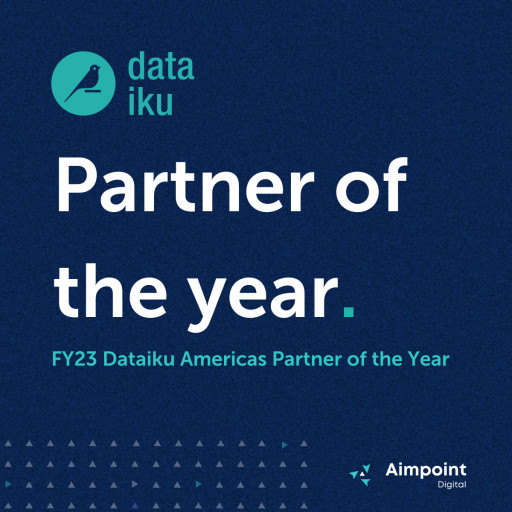 Aimpoint Digital Named Dataiku's FY23 Americas SI Partner of the Year