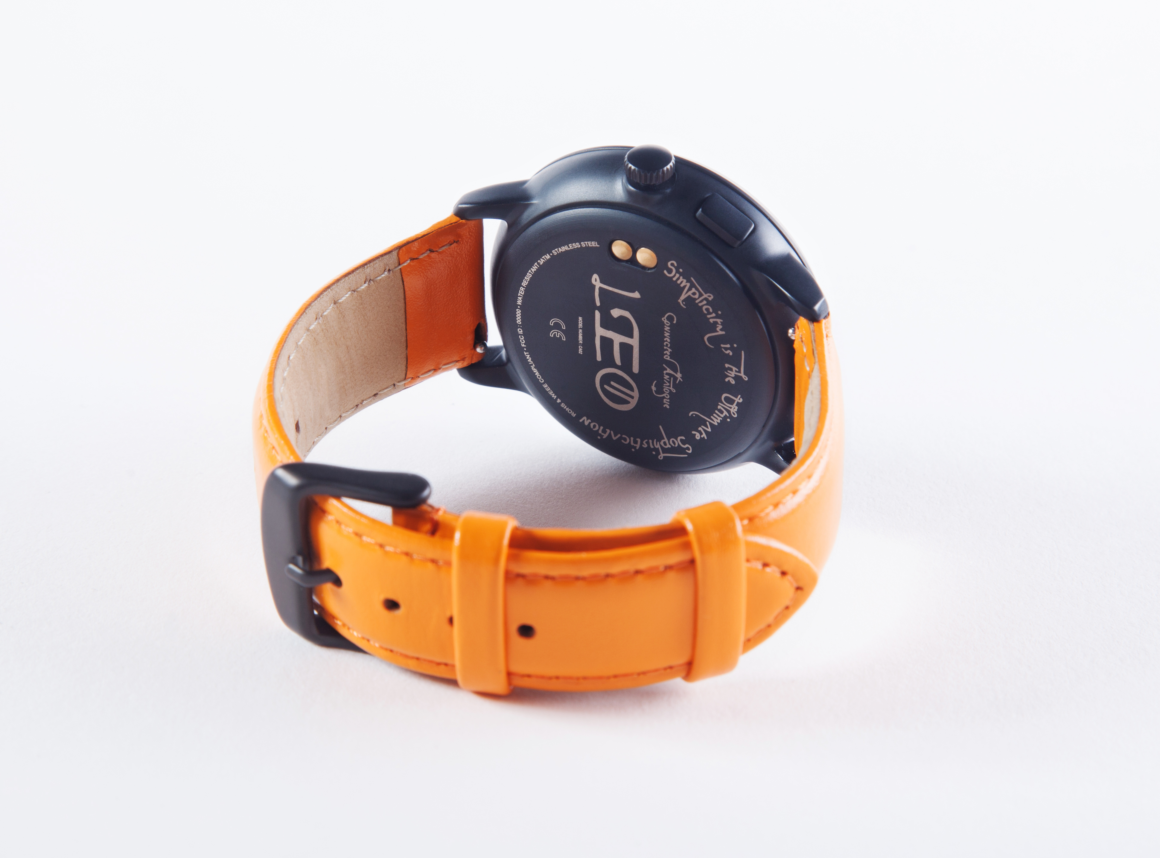 smart analog watch means