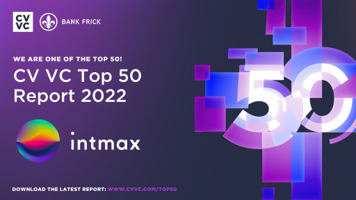 Intmax Named One of Switzerland Crypto Valley’s TOP 50 Blockchain Projects for 2022