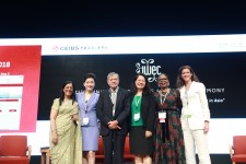 Panelists at IWEC 2018 