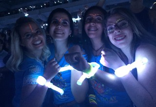 Xylobands Light Up Every Person at Coldplay Concert