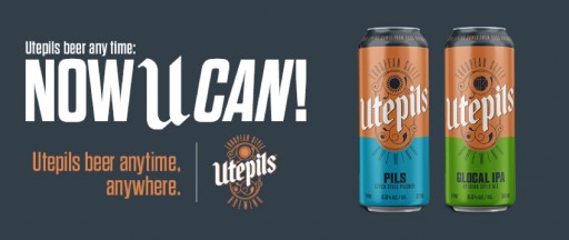 Utepils' Glocal and Pils Now in Cans