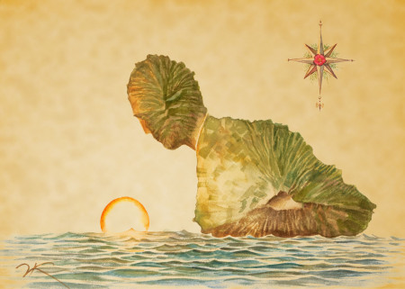 Maui God of Sun by Vladimir Kush
