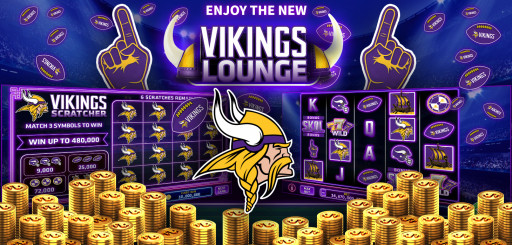 Mystic Slots® Partners With Minnesota Vikings to Launch New Games