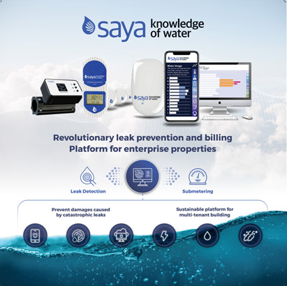 SAYA Life Announces Collaboration With AXA XL to Boost Water Risk Management in Multi-Tenant Properties
