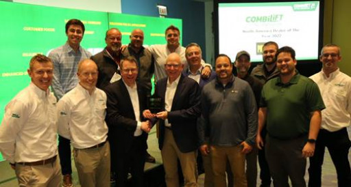 Papé Material Handling Named Combilift Dealer of the Year for 2022