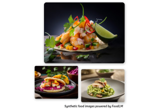 Synthetic Food Images Powered by FoodLM