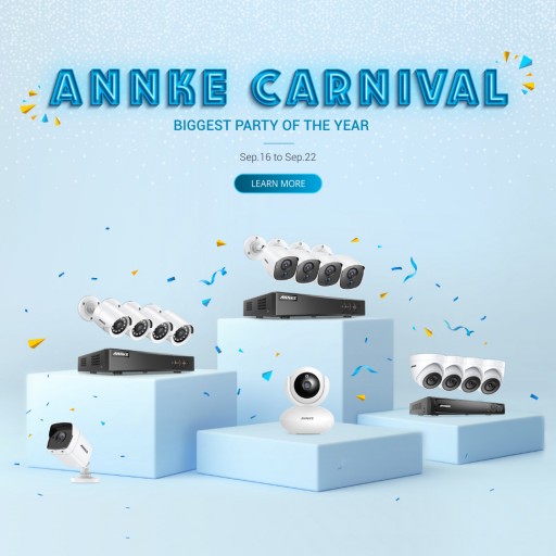 ANNKE Carnival 2019: Up to $150 Off and a Chance to Gain Free Orders