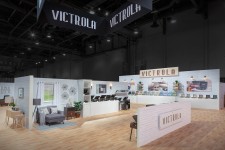 Victrola booth at CES 2019 