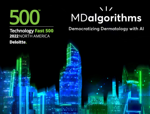 MDalgorithms Recognized by Deloitte Technology Fast 500™ as One of the 500 Fastest-Growing Tech Companies in North America