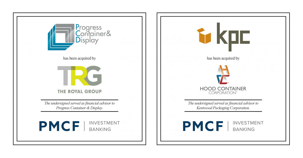 PMCF Advises Two Corrugated Packaging Industry Transactions in Third